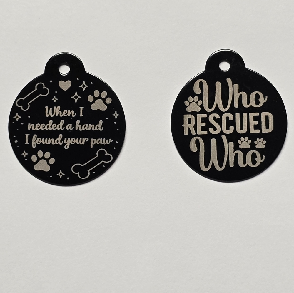 Engraved Dog or Keychain Tag